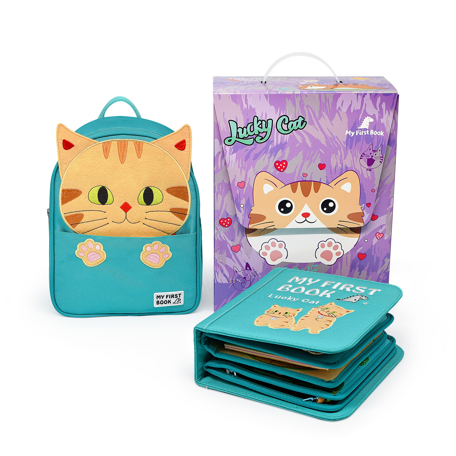 My First Book啟蒙布書 - 動物冊 小貓