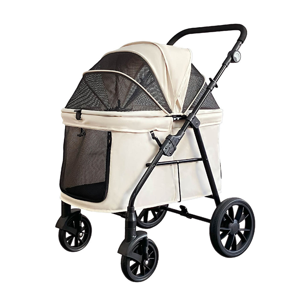 【Petopia】H1中大型寵物推車-奶茶色