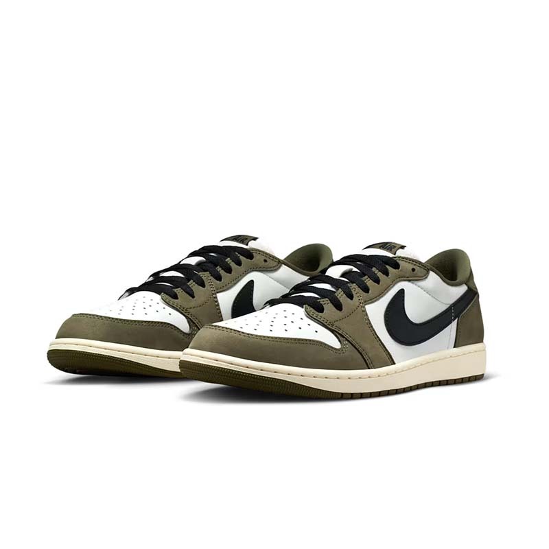 Air Jordan 1 Low "Medium Olive" 橄欖綠 休閒鞋 男鞋 HQ6998-200 [台灣現貨]