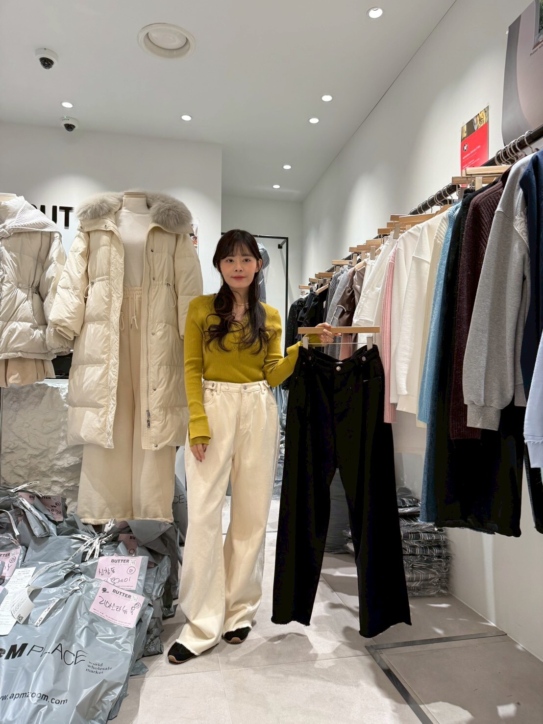 BU5504 微抓毛牛仔棉休閒長褲 *特價* (充值購物金不適用)