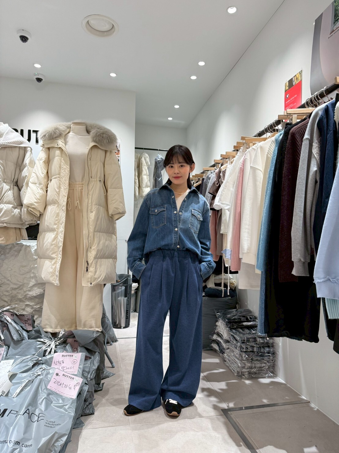 BU5510 牛仔藍慵懶恤衫 *特價* (充值購物金不適用)