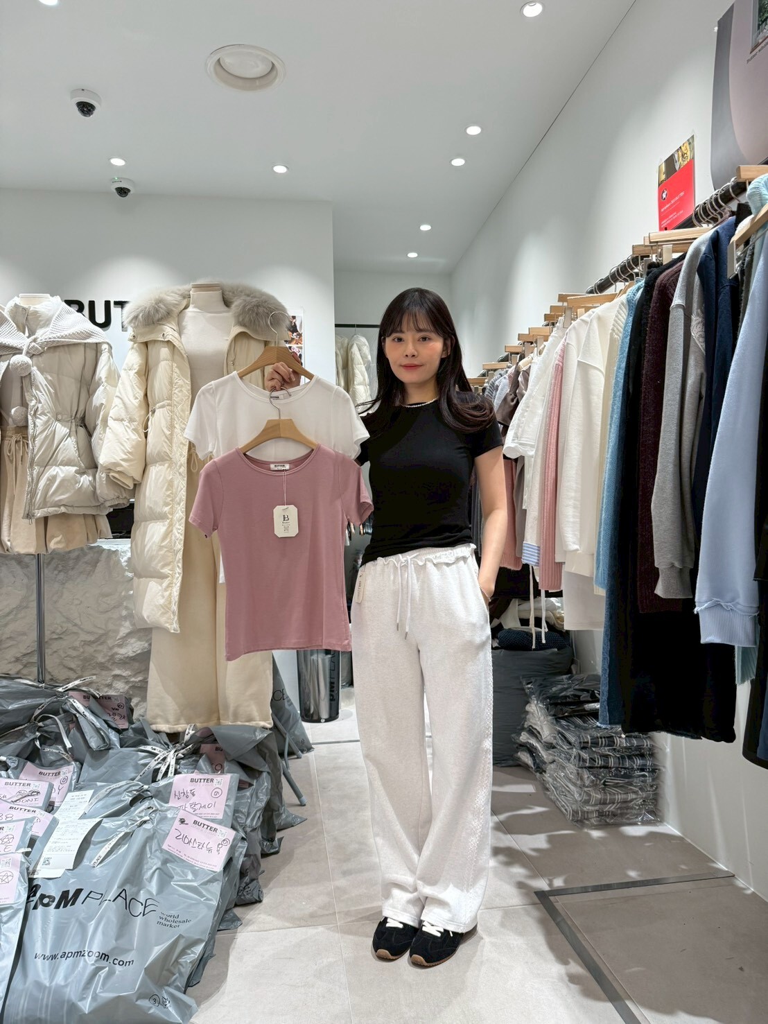 BU5512 莫代爾 Slim版Tee *特價* (充值購物金不適用)