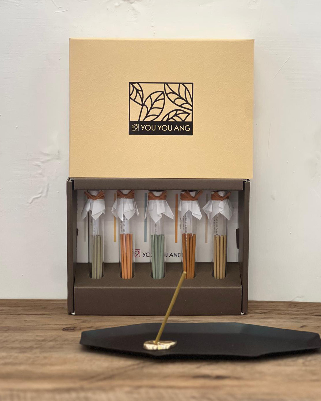 日本線香禮盒 清新茶香｜You You Ang