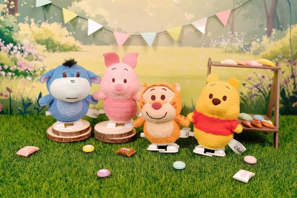 迪士尼小熊維尼森林漫步系列毛絨盲盒 [4入/中盒]