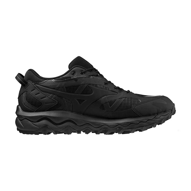 Mizuno Wave Mujin TL Gore-Tex "Triple Black" 美津濃 越野慢跑鞋 黑色 男鞋 D1GA237301 [台灣現貨]