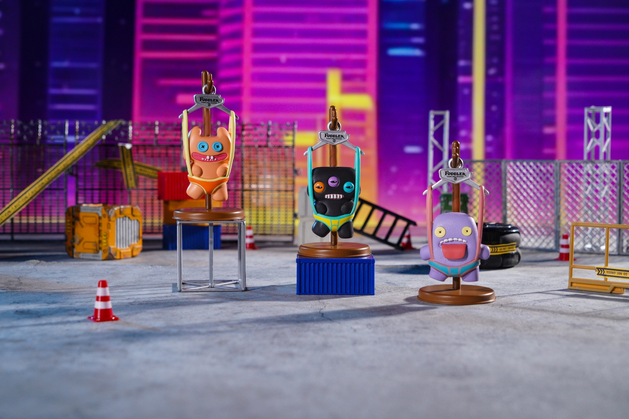 Fuggler 牙齒怪實驗逃出系列背帶鞦韆掛飾盲盒 [12入/中盒]