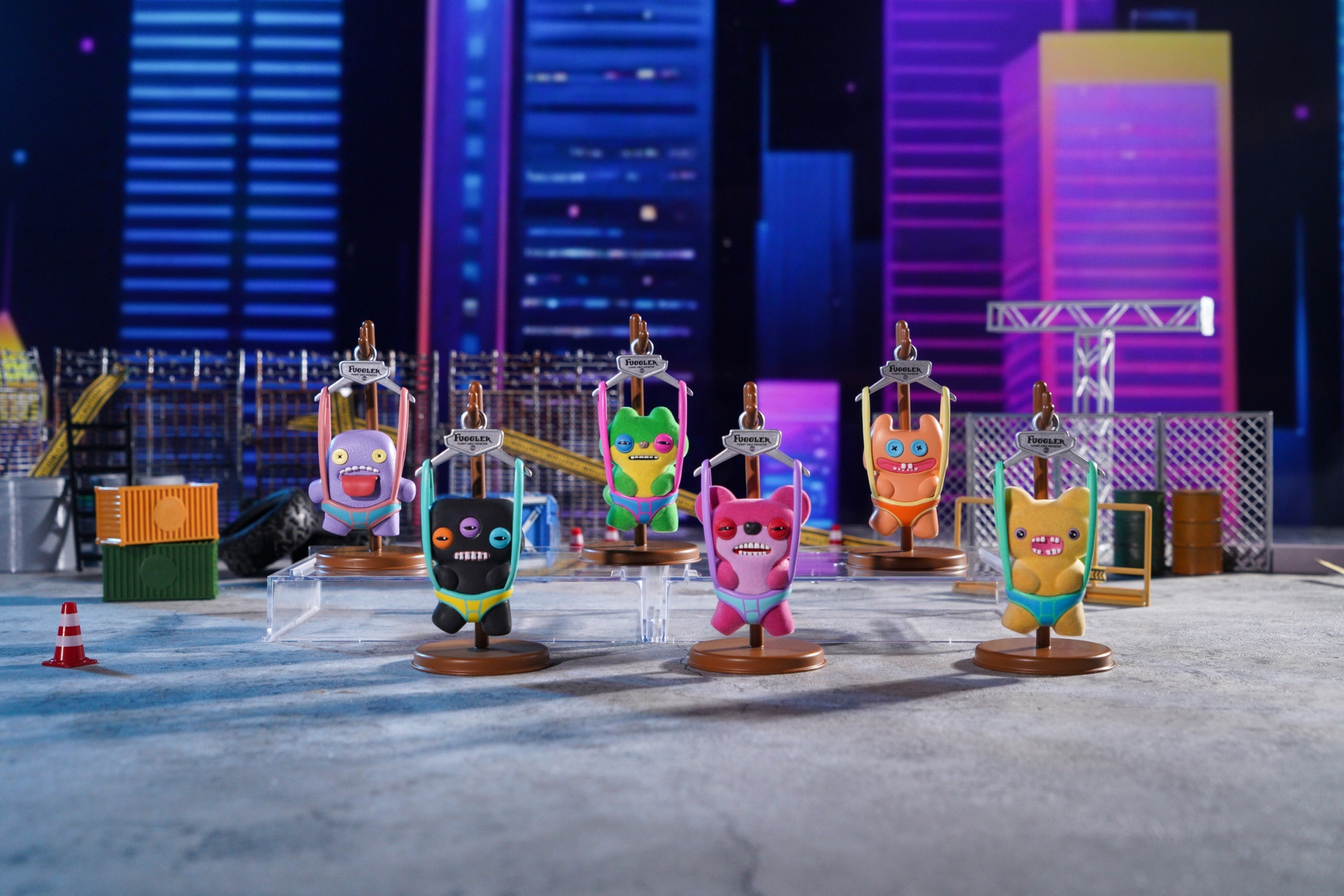 Fuggler 牙齒怪實驗逃出系列背帶鞦韆掛飾盲盒 [12入/中盒]