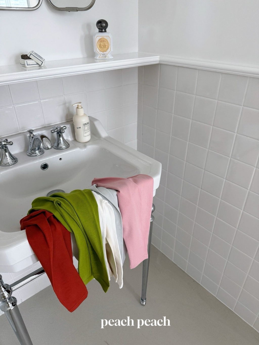 正韓春PEACHPEACH 六色飽和色內搭褲