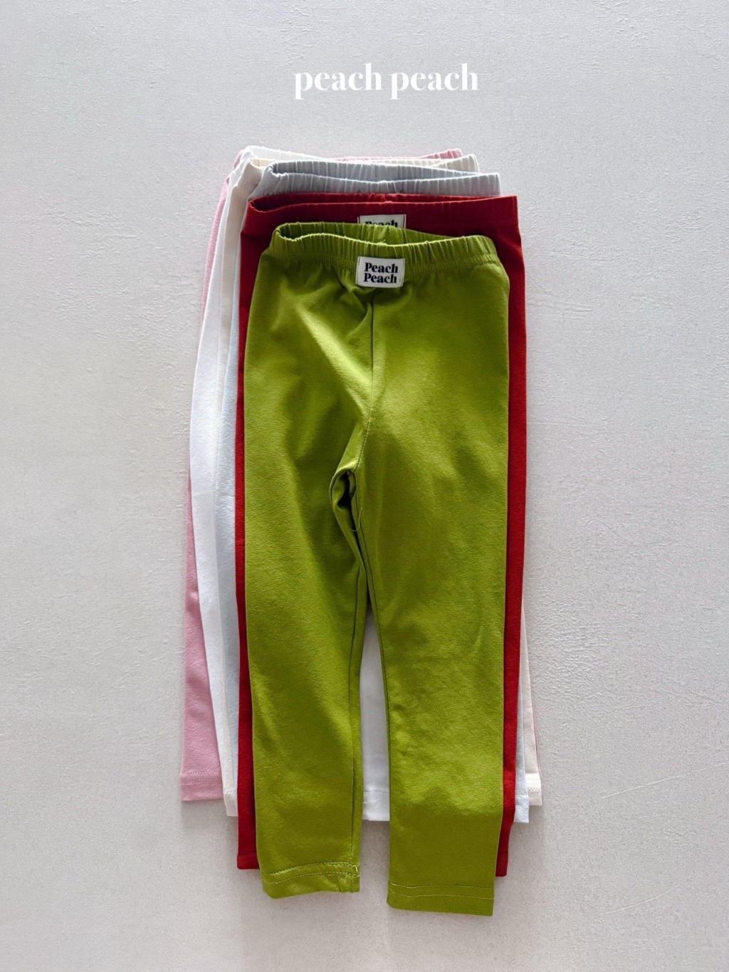正韓春PEACHPEACH 六色飽和色內搭褲