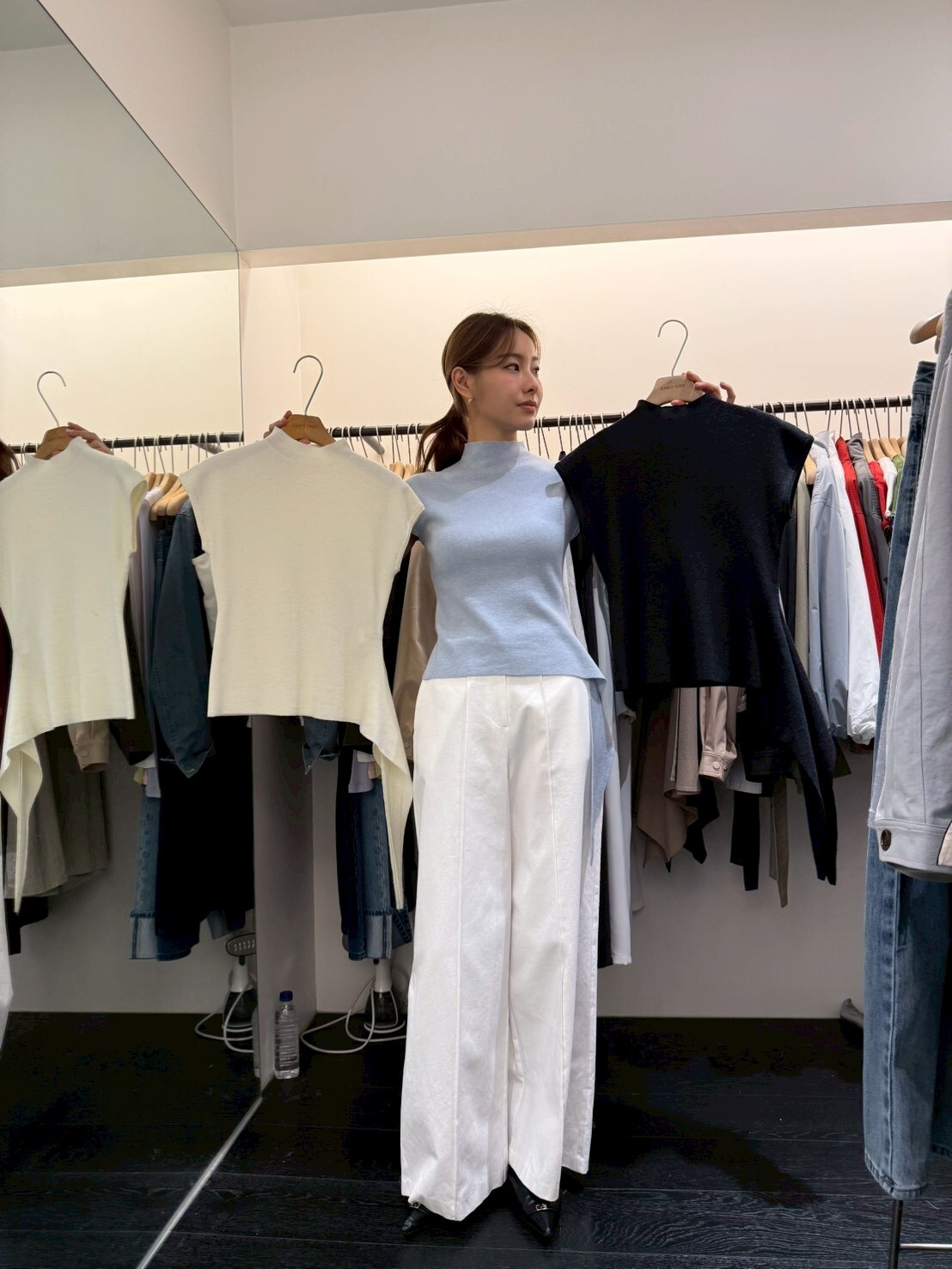 OB5502 小立領飄帶上衣 *特價* (優惠碼同充值購物金不適用)