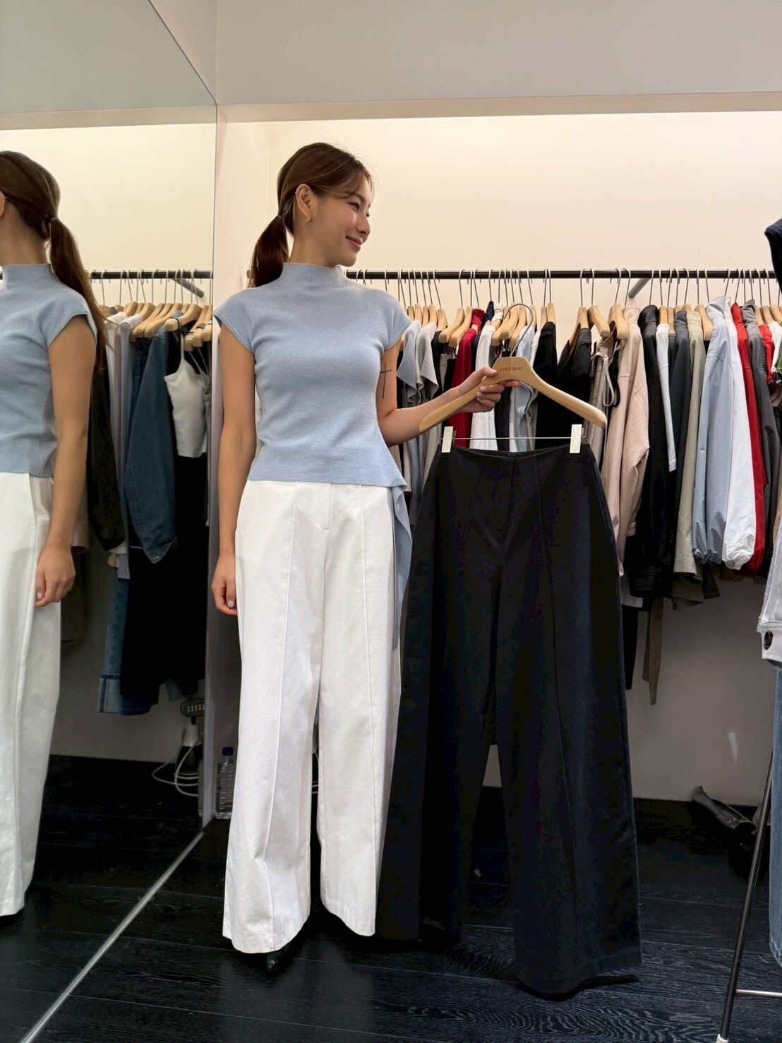 OB5503 中線闊褲 *特價* (優惠碼同充值購物金不適用)