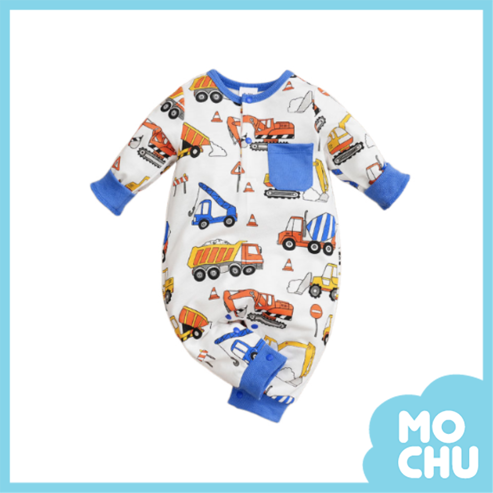 工程車長袖連身衣