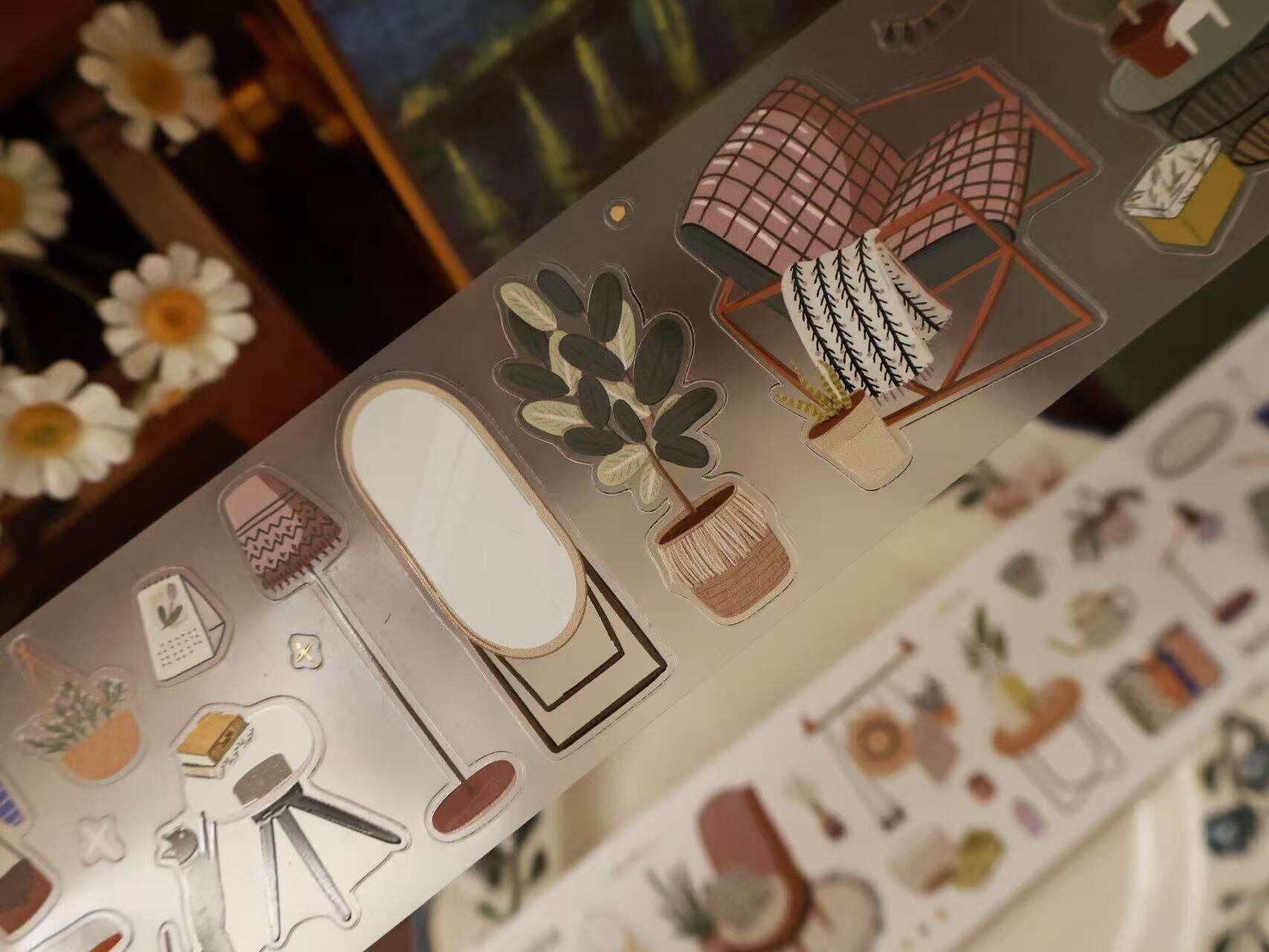 Yier Creative Studio - PET Tape - Die cut - Half Day Liesure