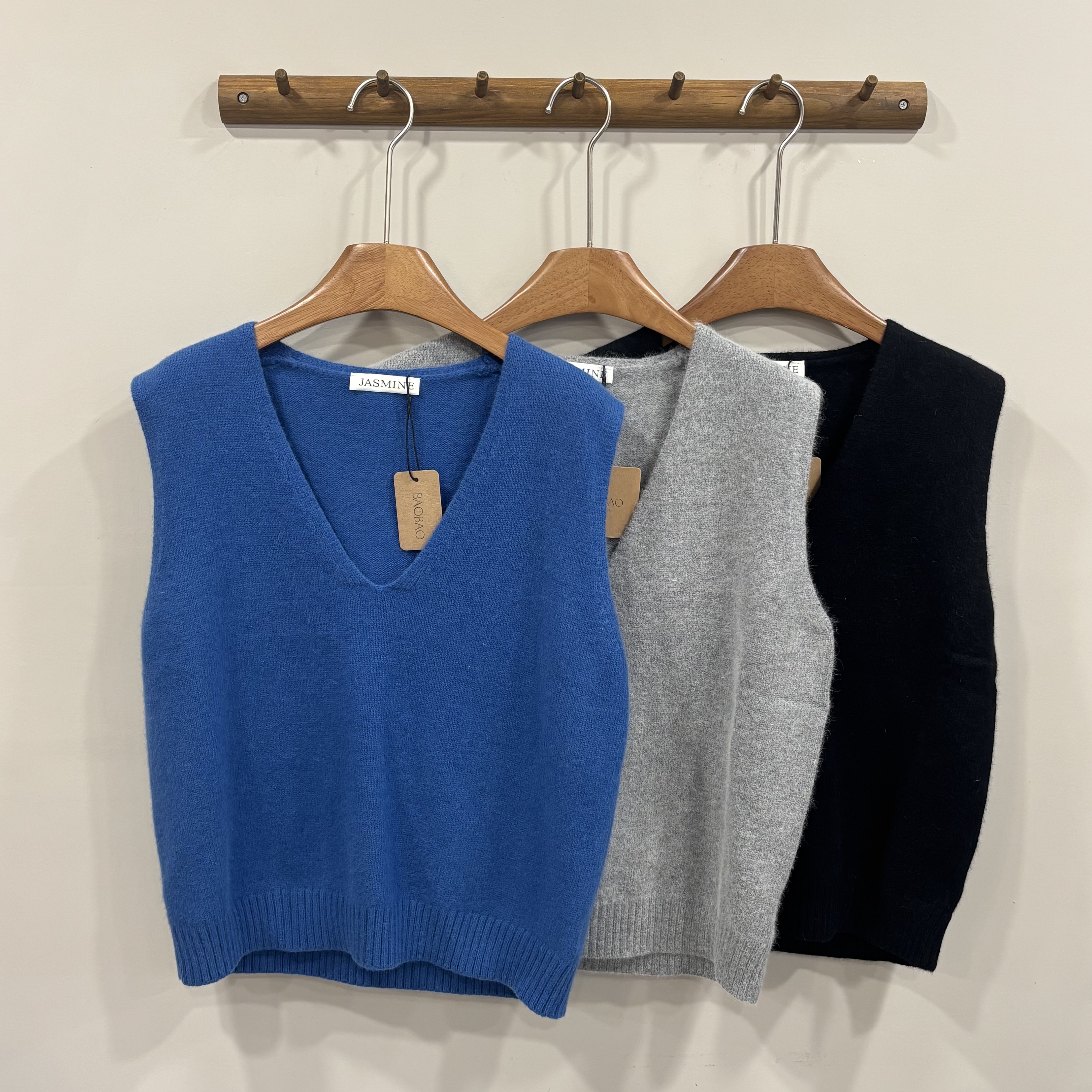 W00063羊毛絨馬甲背心