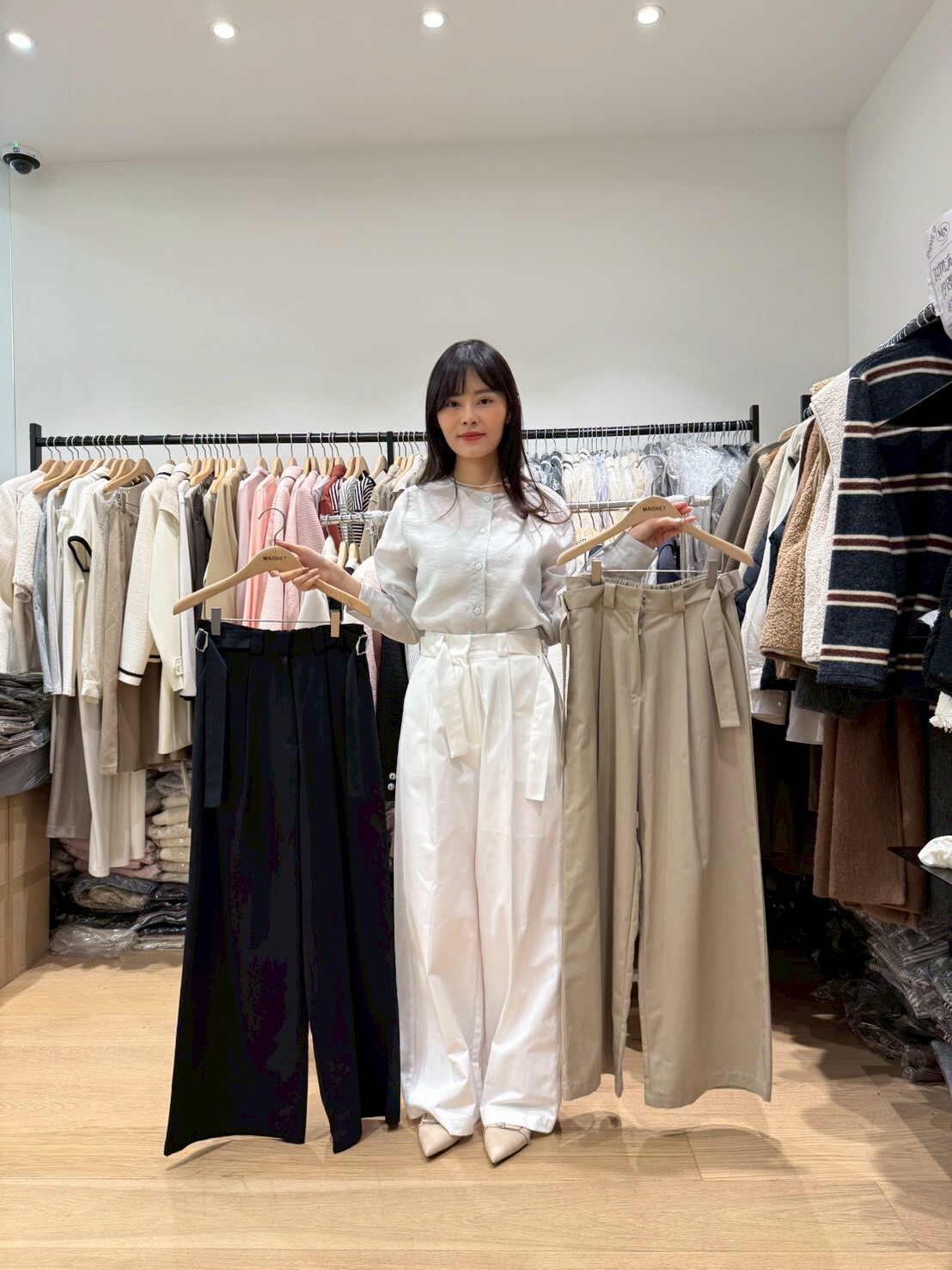 MN5514 側腰扣闊褲 *特價* (充值購物金不適用)