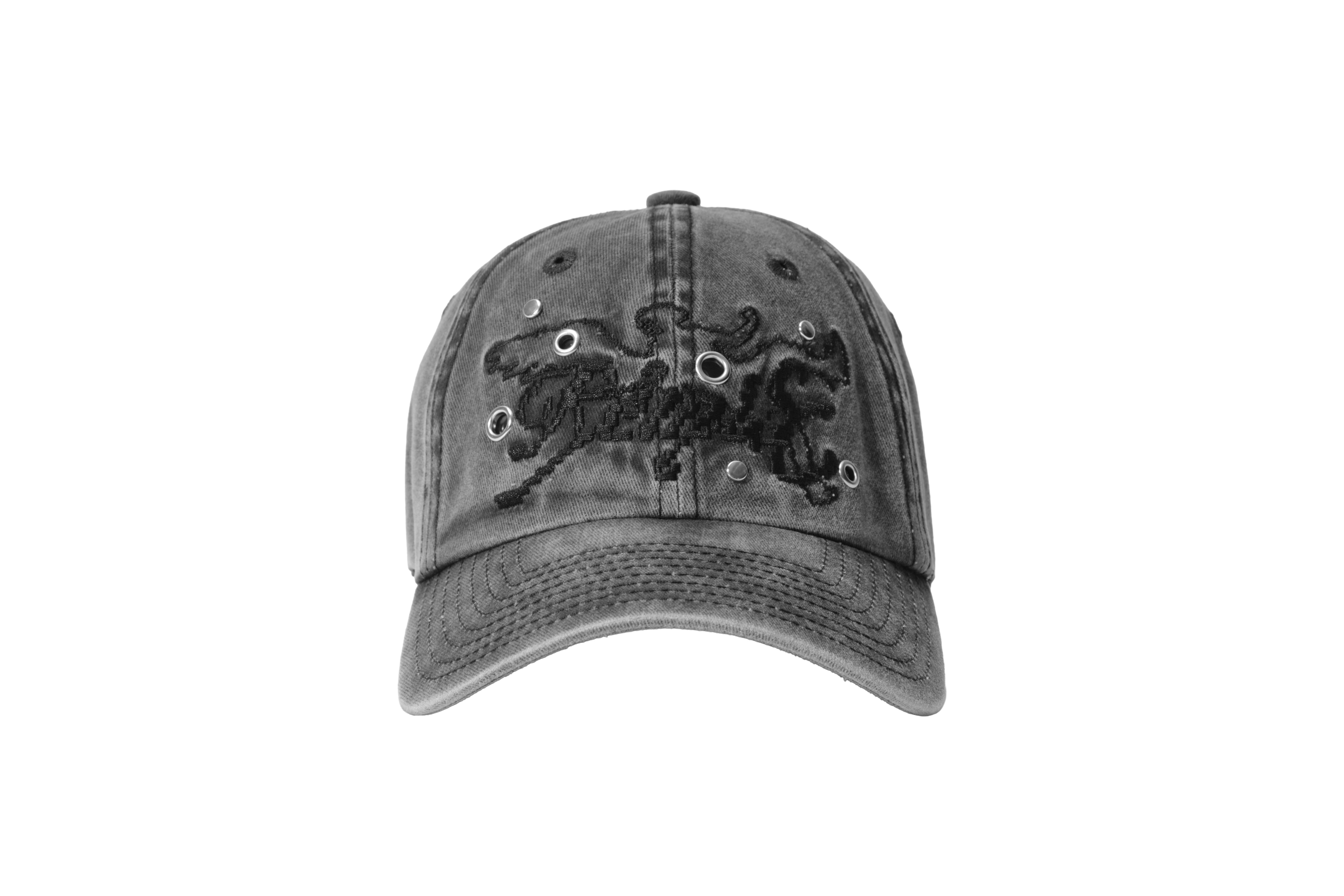 REMIX "Pixel Angel Cap" (Grey)