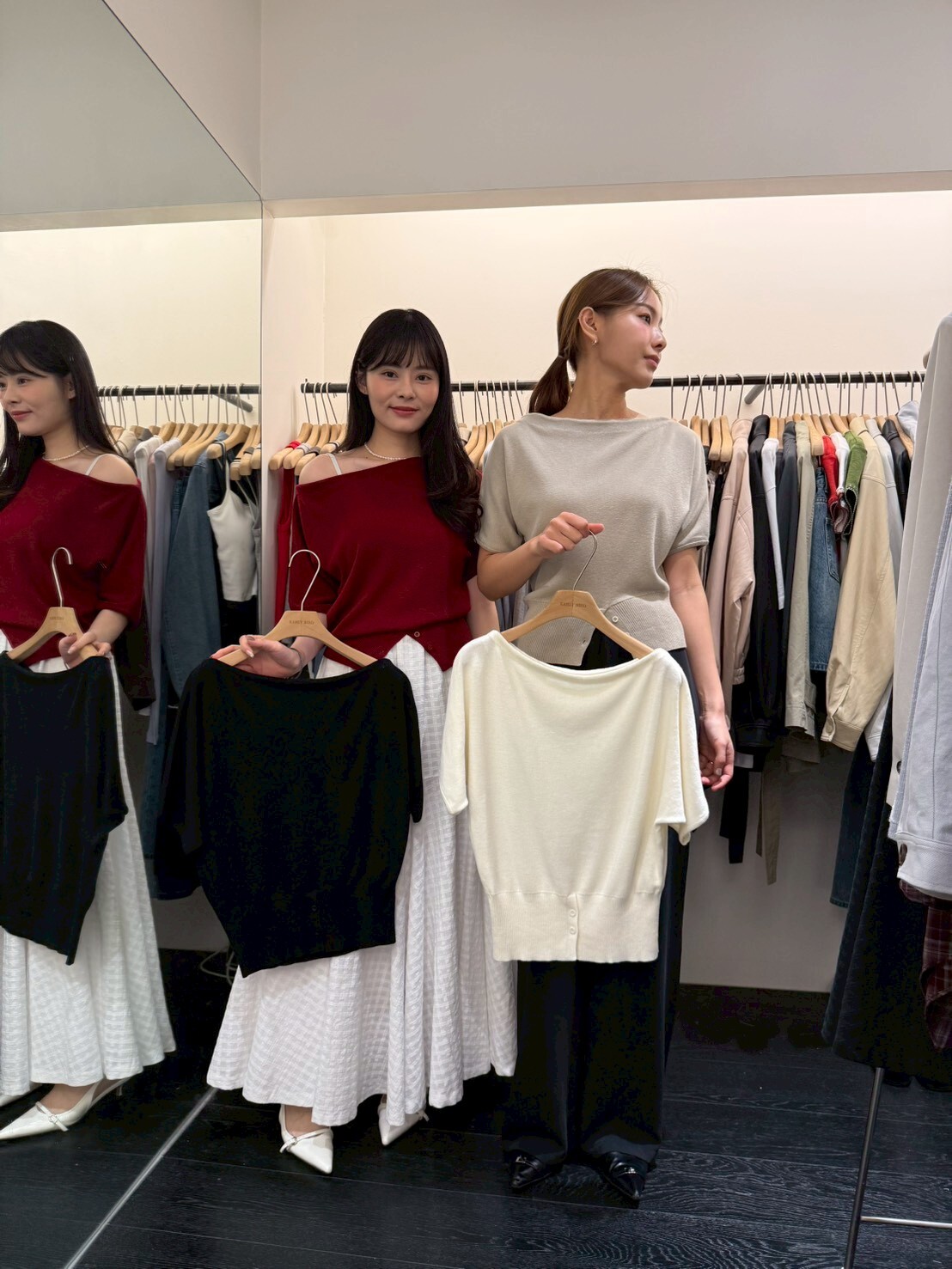 OB5505 一字領束腰上衣*特價* (優惠碼同充值購物金不適用)