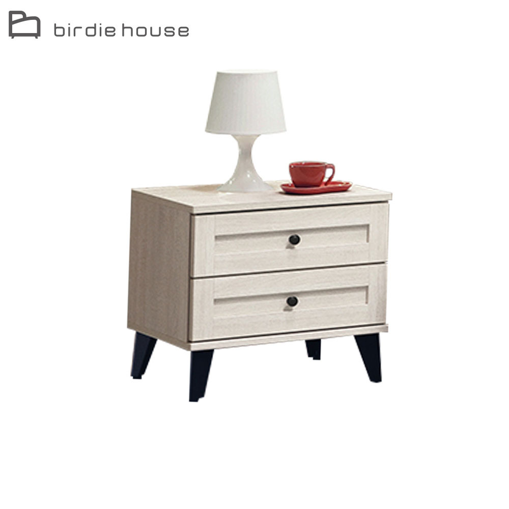 柏蒂家居-維恩1.6尺床頭櫃/二抽收納置物櫃