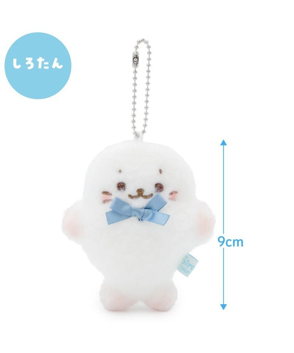 Sirotan 絨毛吊飾 小扁扁系列 小白、Rakkoinu、Ramune、Shell