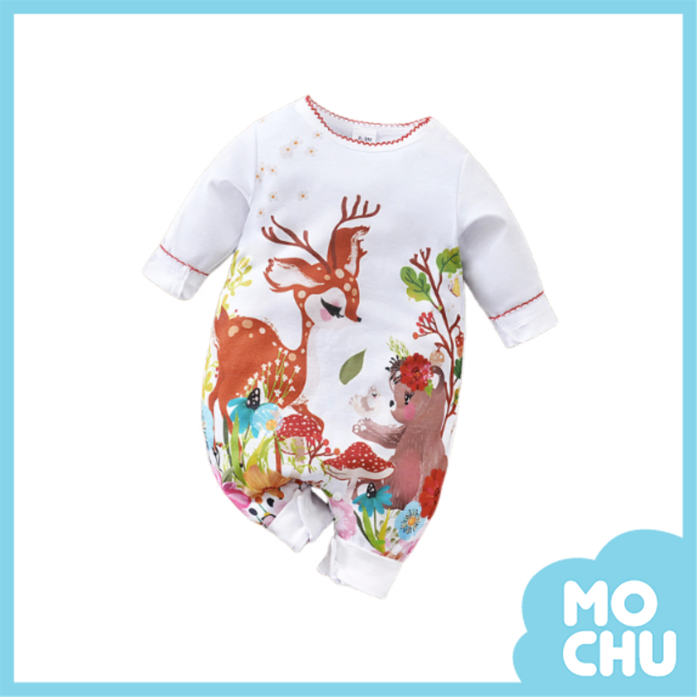精靈鹿長袖連身衣
