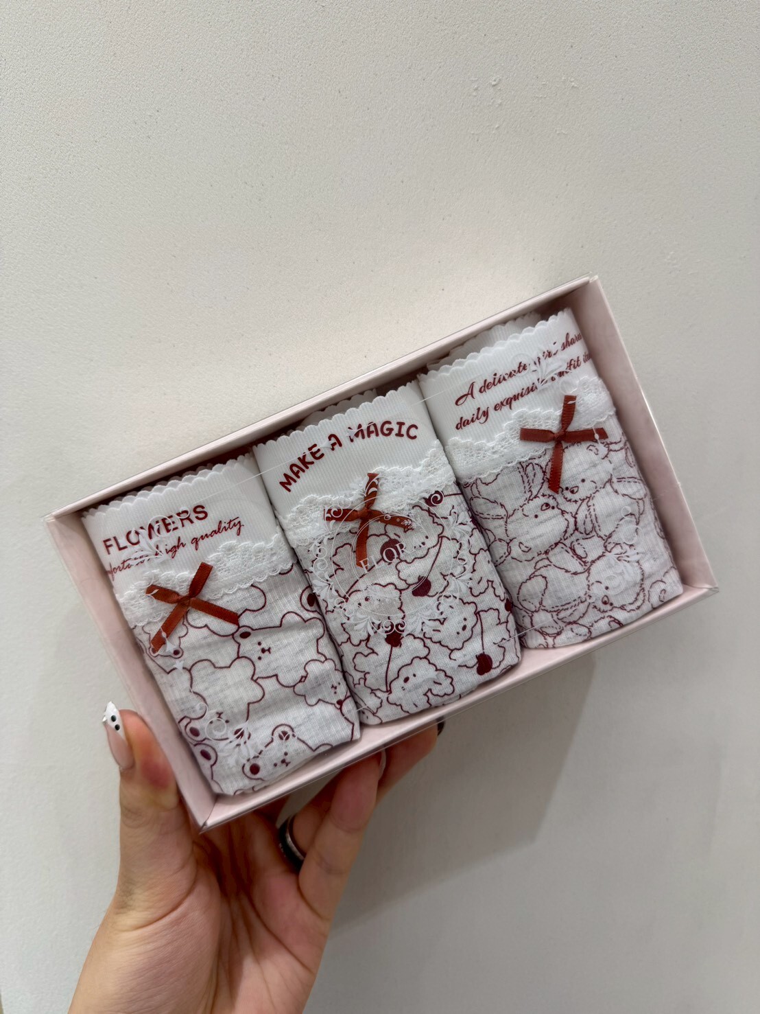 FL5525 可愛動物圖案內褲 3條套裝 *特價* (充值購物金不適用)