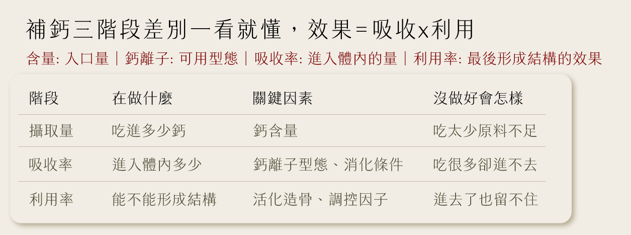 補鈣要注意的事項,補鈣要留意