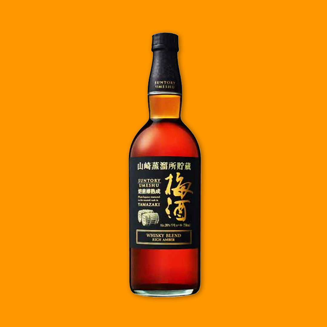 山崎蒸溜所貯蔵焙煎樽熟成梅酒Rich Amber 750ML (黑)| SAKE-X-非凡な