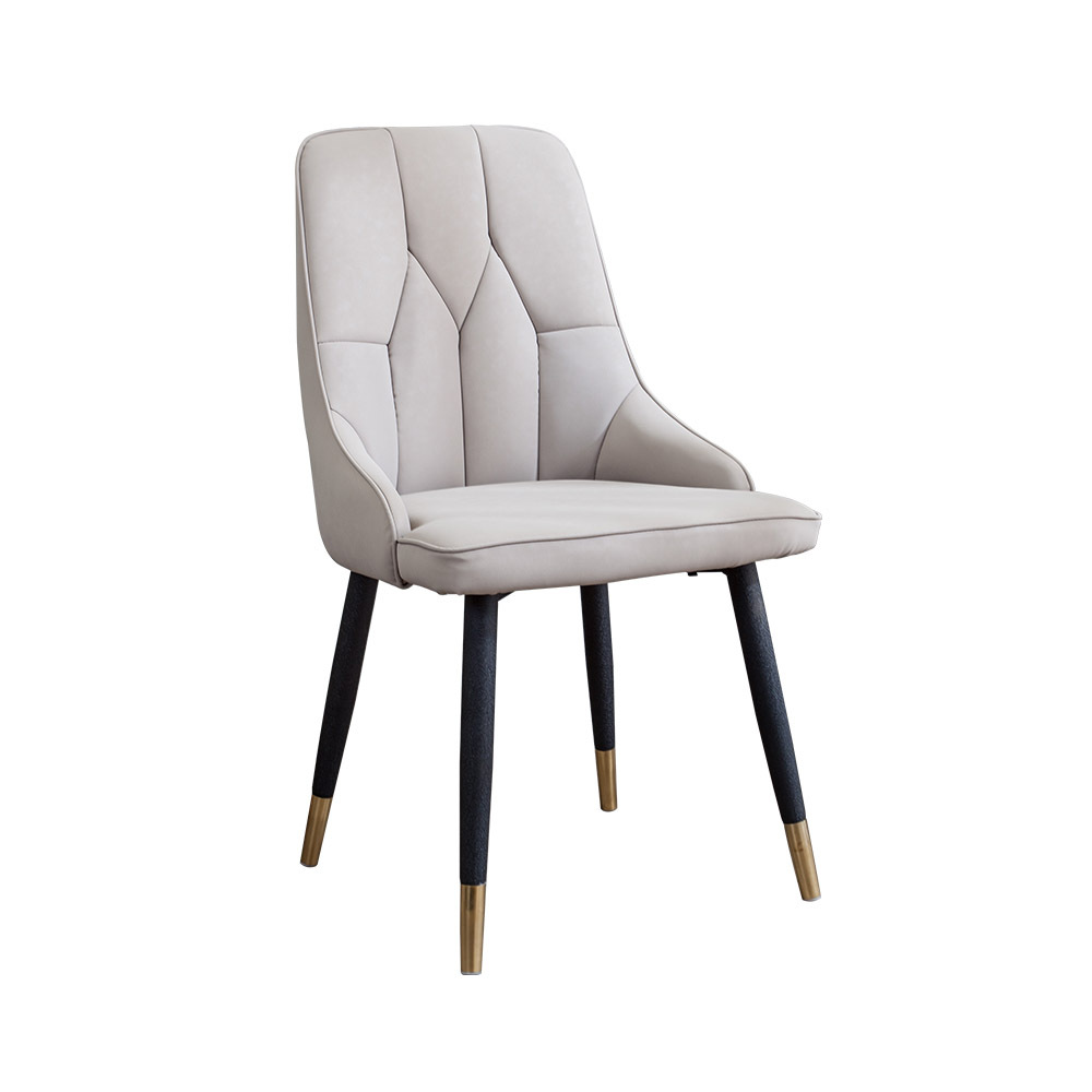 柏蒂家居-佩芮質感簡約造型耐刮皮餐椅(單椅)