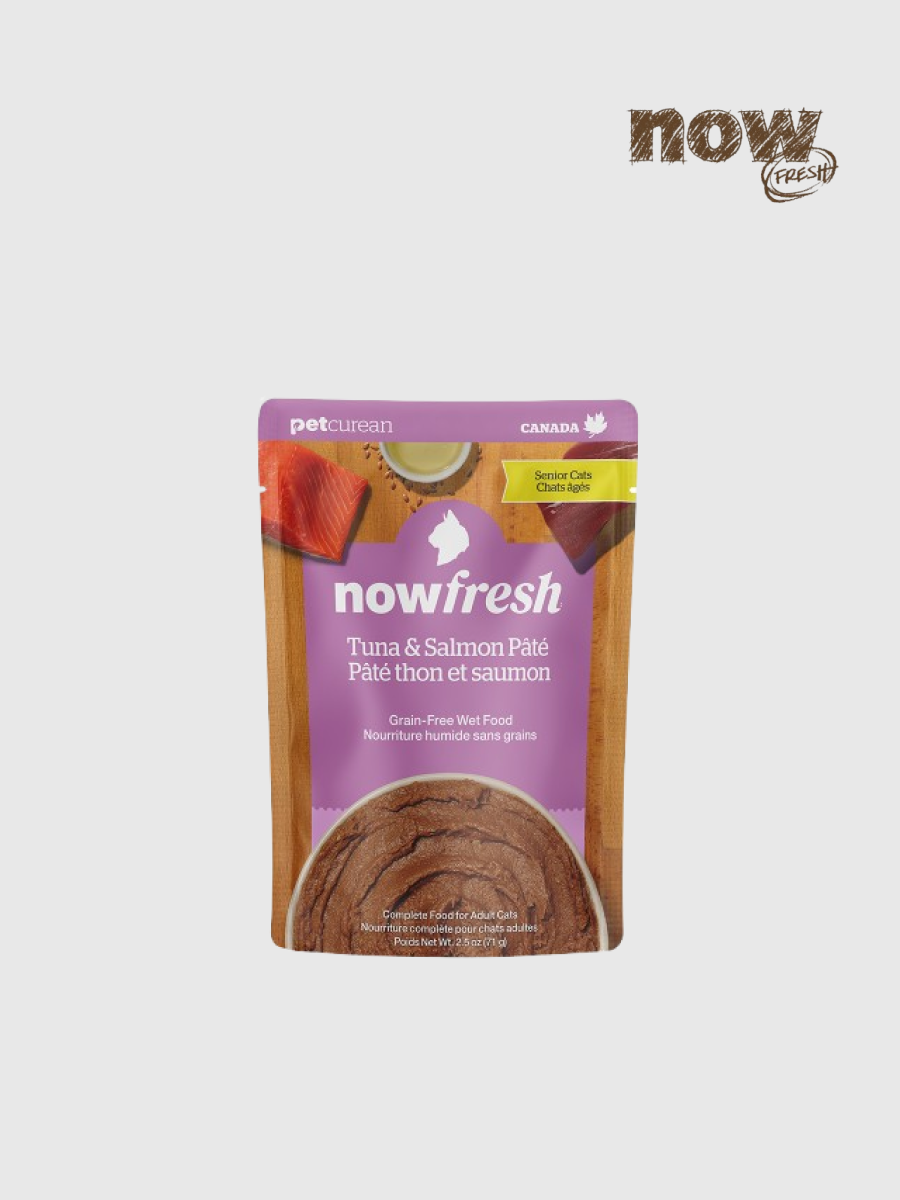 【NOW】貓咪主食餐包｜豐醬無穀雙魚 (老貓/體控貓)