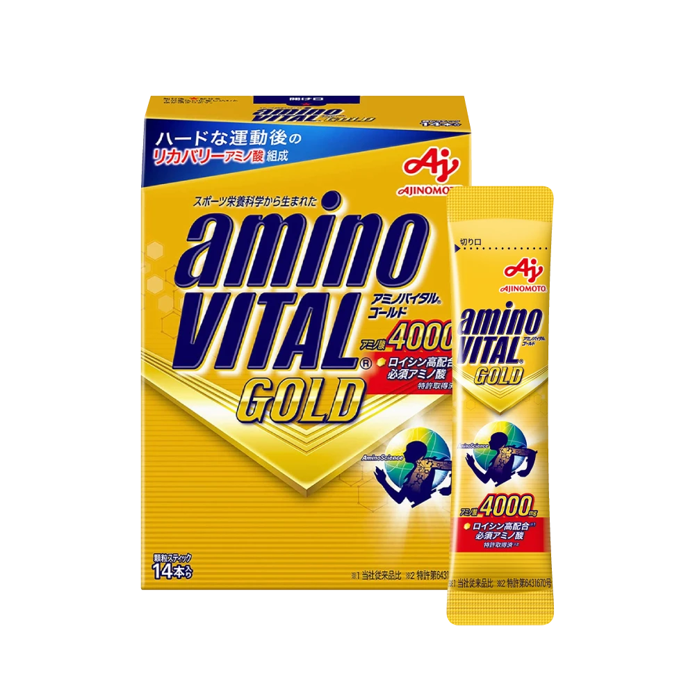 【AMINO】日本 味之素 VITAL GOLD 黃金級胺基酸 (運動後恢復)