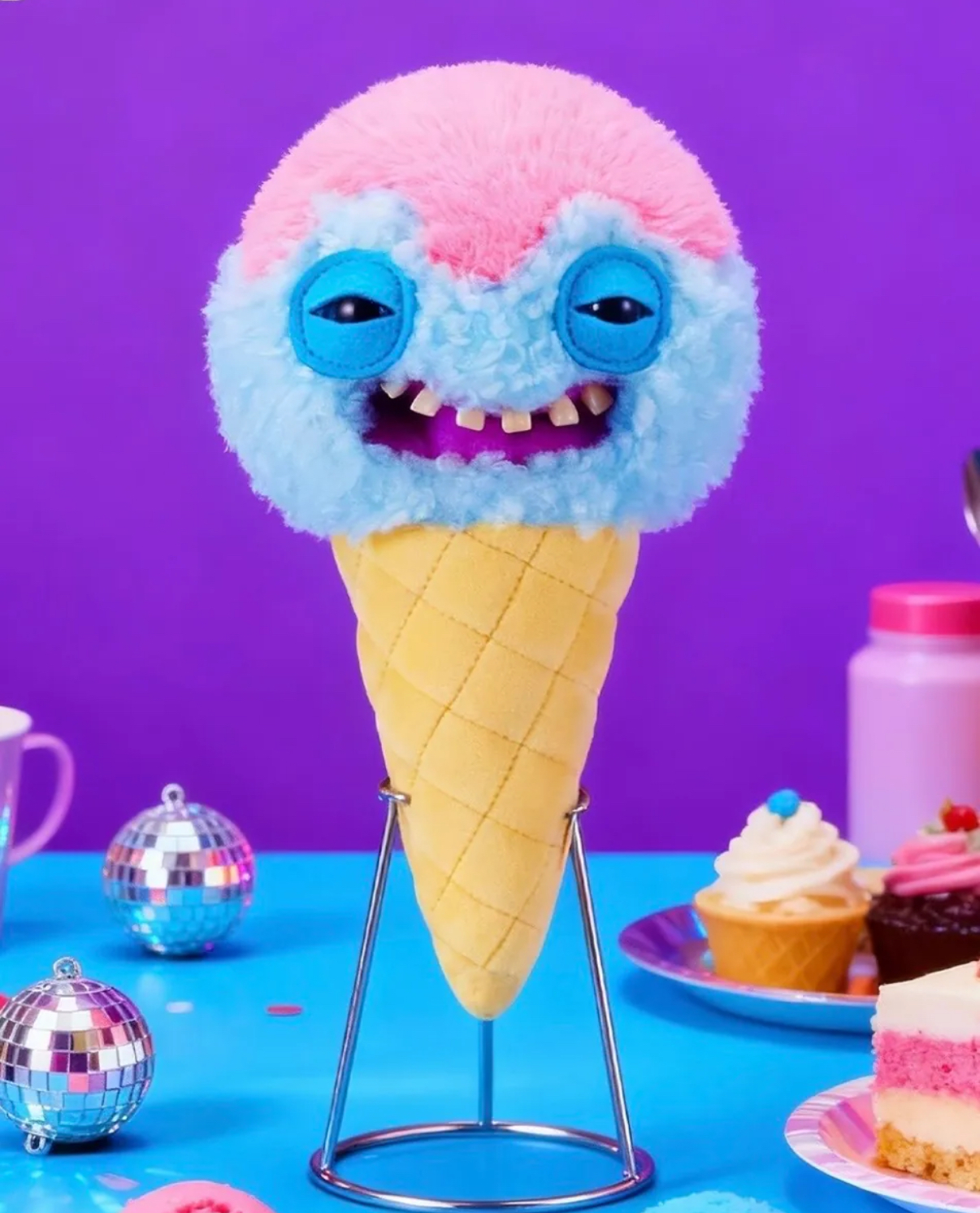 Fuggler 放克牙寶 正版 牙咪牙咪系列 速食盲盒 食萌獸盲盒 牙齒怪 毛絨娃娃 公仔 食物 6+1款 (任買兩件7-11免運)/預購