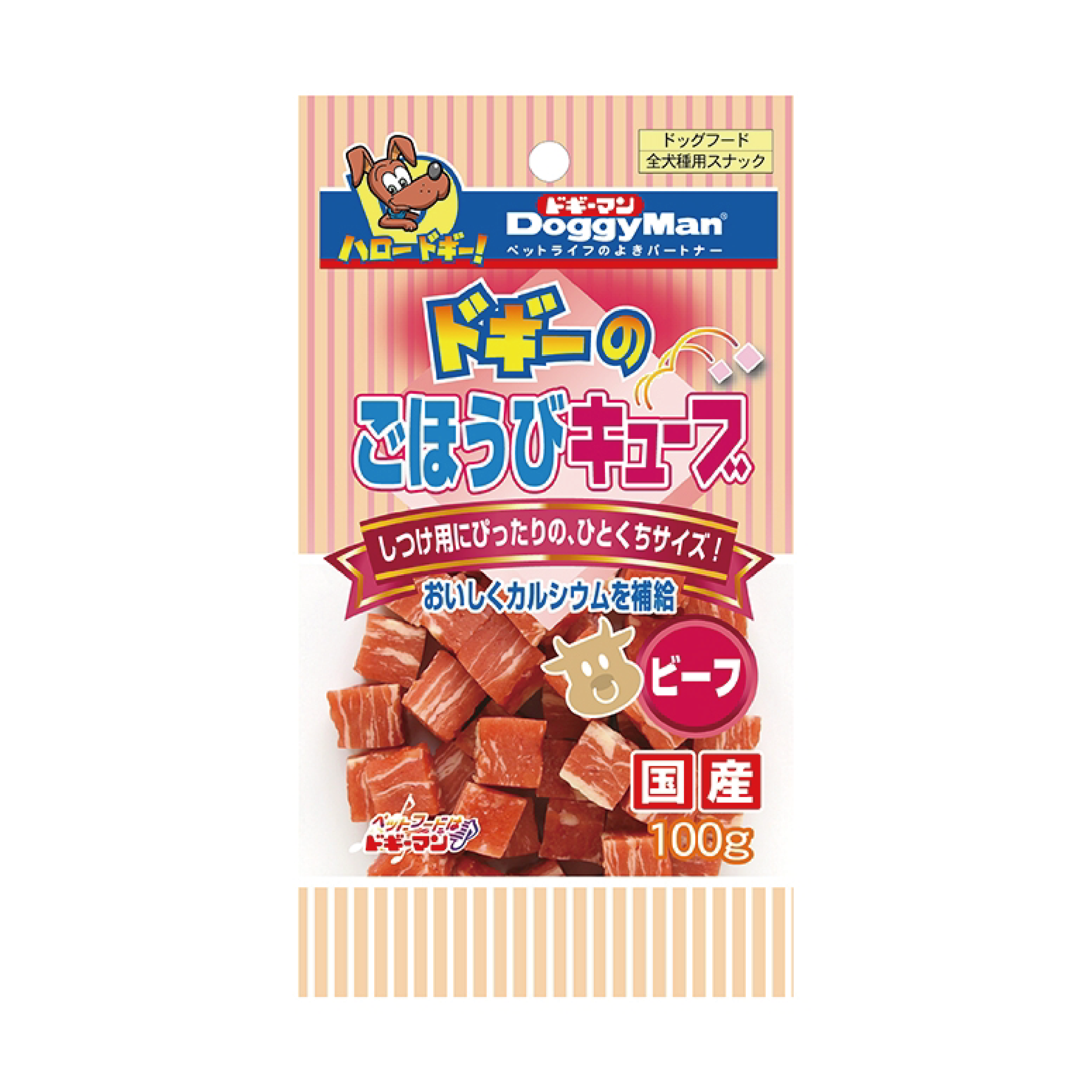 Doggyman 角切牛肉粒 100g (DYM-0197)