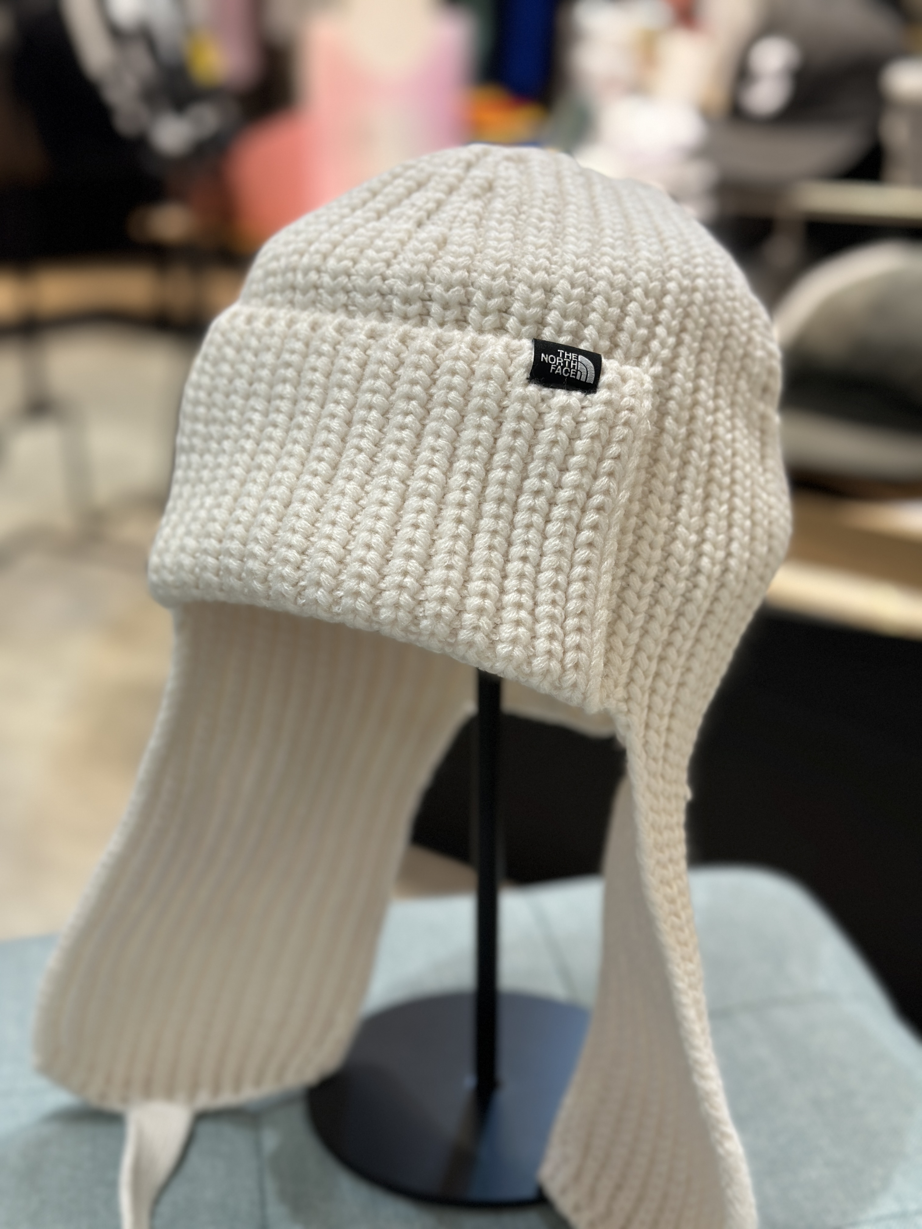 【現貨】The North Face W KNIT EARMUFF BEANIE 北臉 針織 護耳帽 NE3BR56