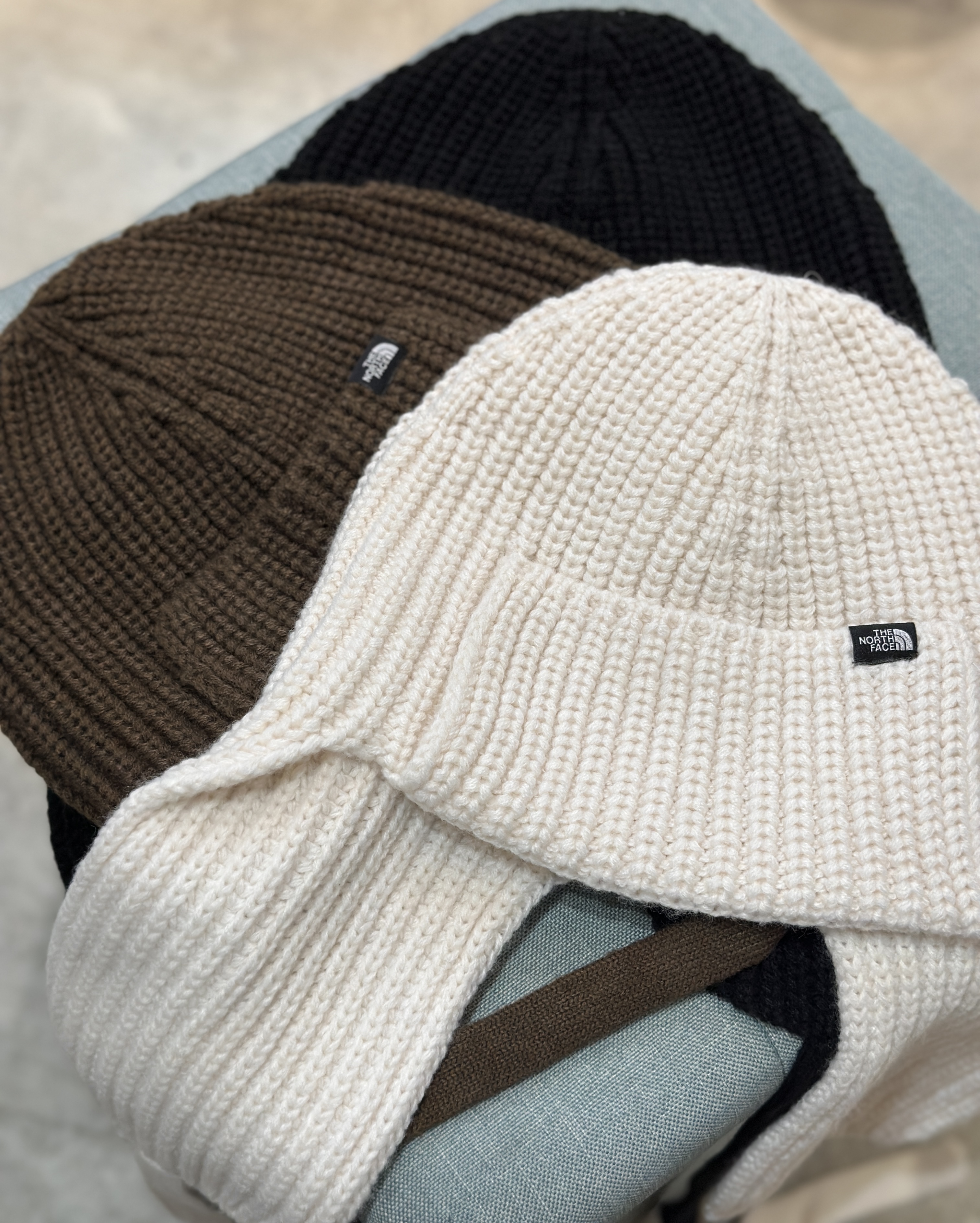 【現貨】The North Face W KNIT EARMUFF BEANIE 北臉 針織 護耳帽 NE3BR56