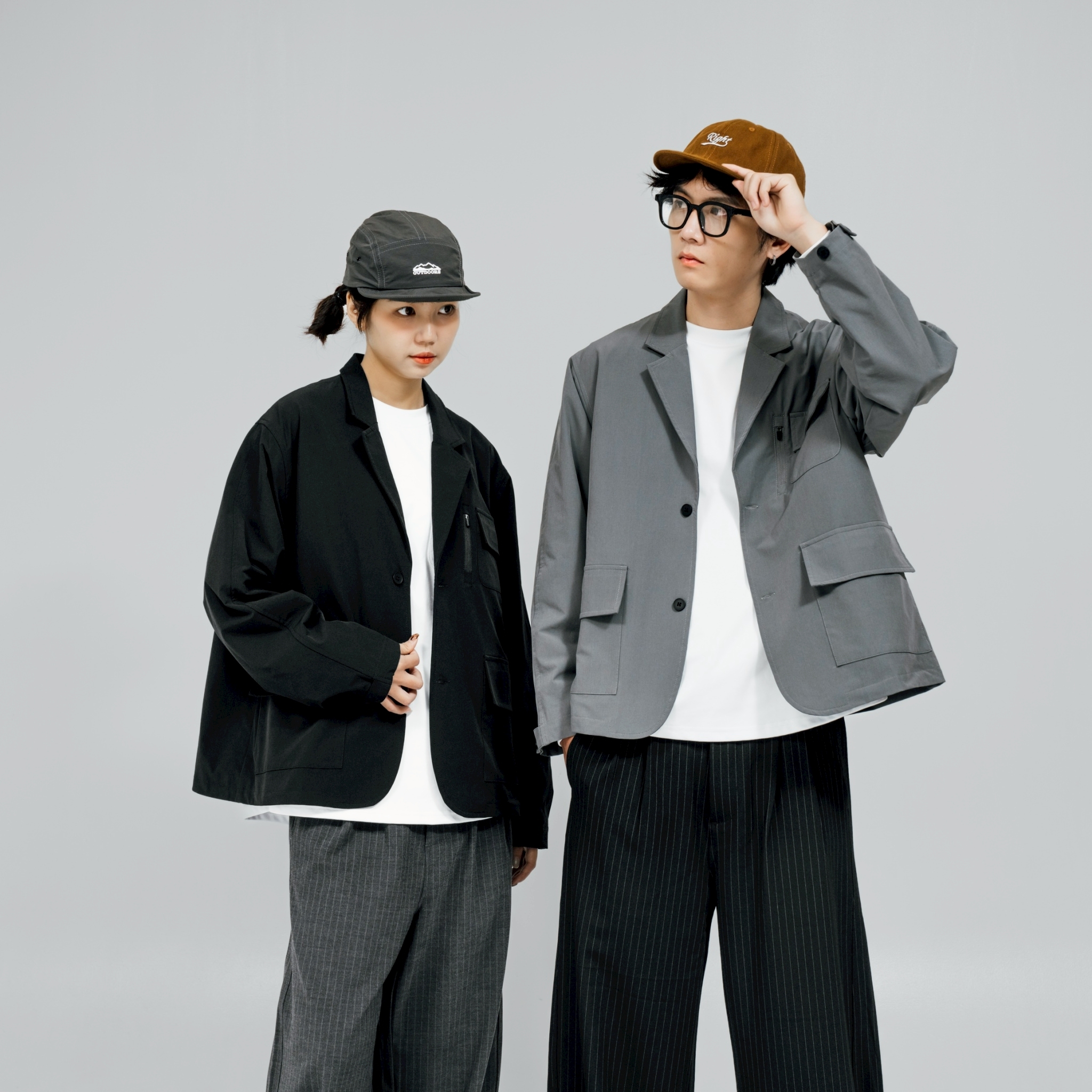 SBG 多口袋休閒西裝外套-SB2586