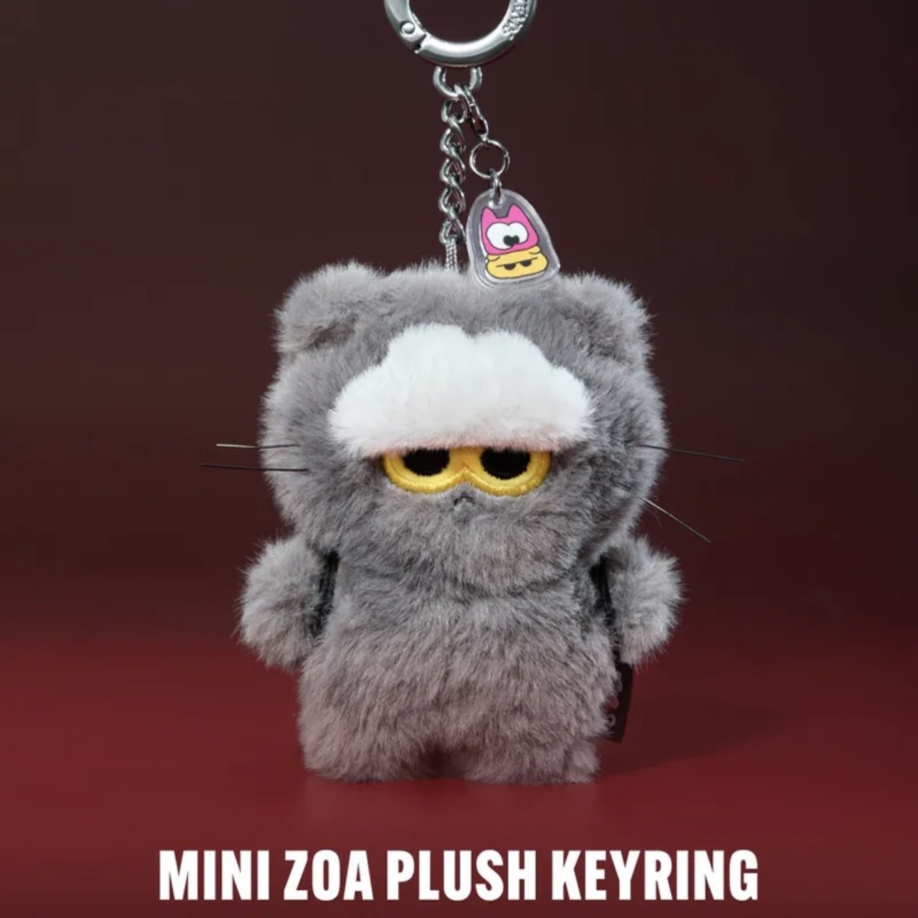 G-DRAGON 權志龍 ZO&FRIENDS 灰貓咪 週邊商品 吊飾/玩偶