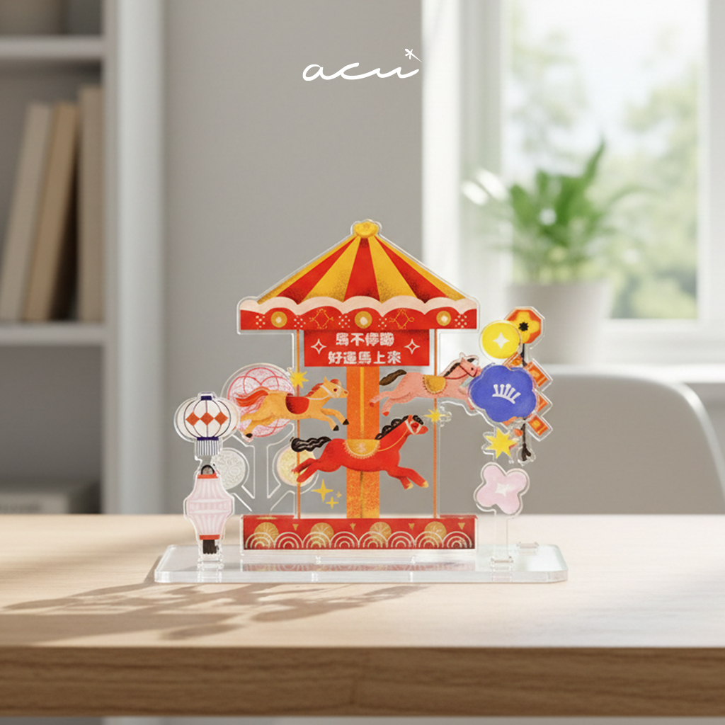 Astrid阿脆 馬上祝福 創意壓克力立牌擺件
