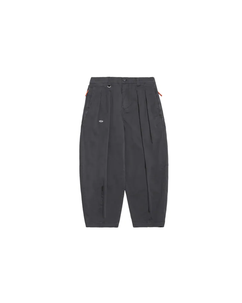 PERSEVERE BALLOON-FIT TAPERED PANTS - CHARCOAL GREY
