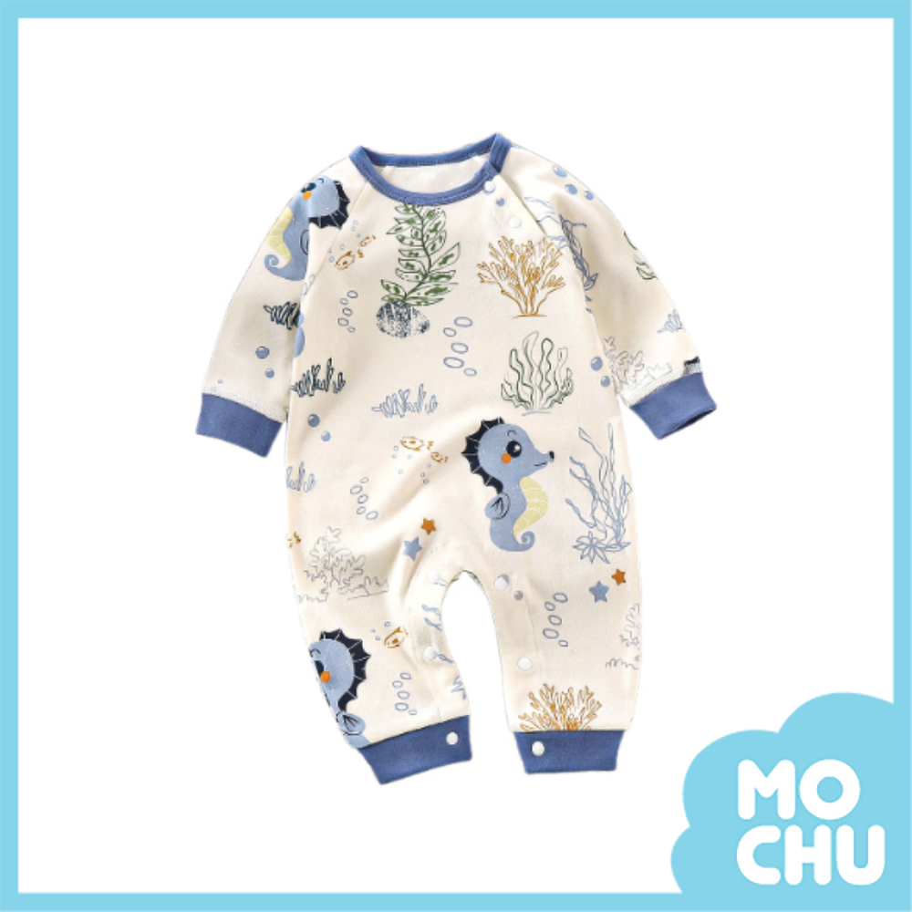 海底世界長袖連身衣