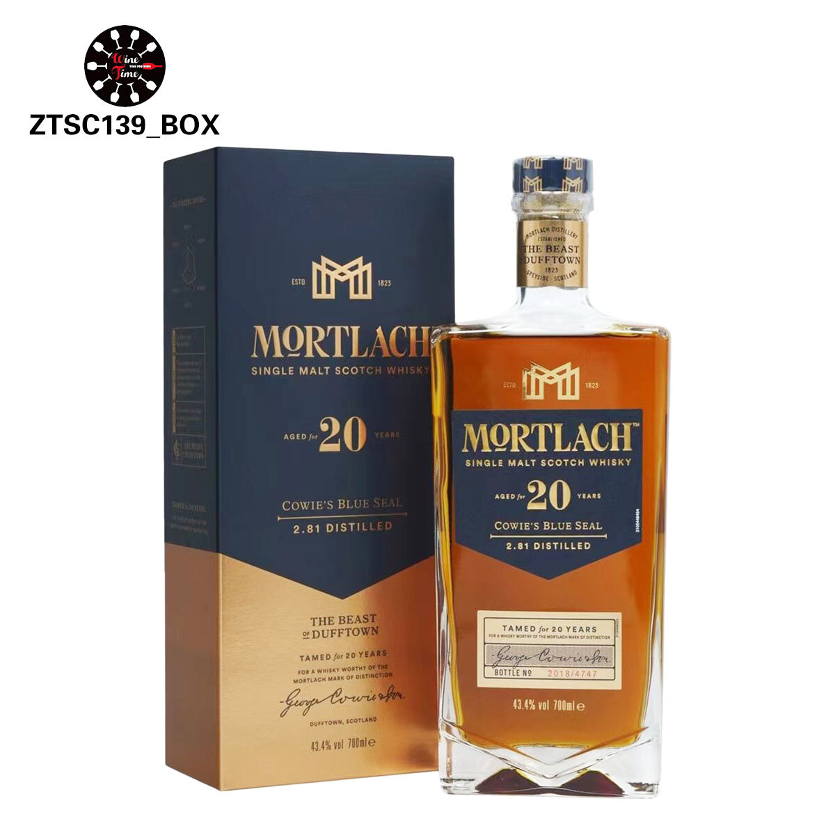 Mortlach 20 Years Old Single Malt Scotch Whisky 慕赫20年單一純麥威士忌 (禮盒) 700ml