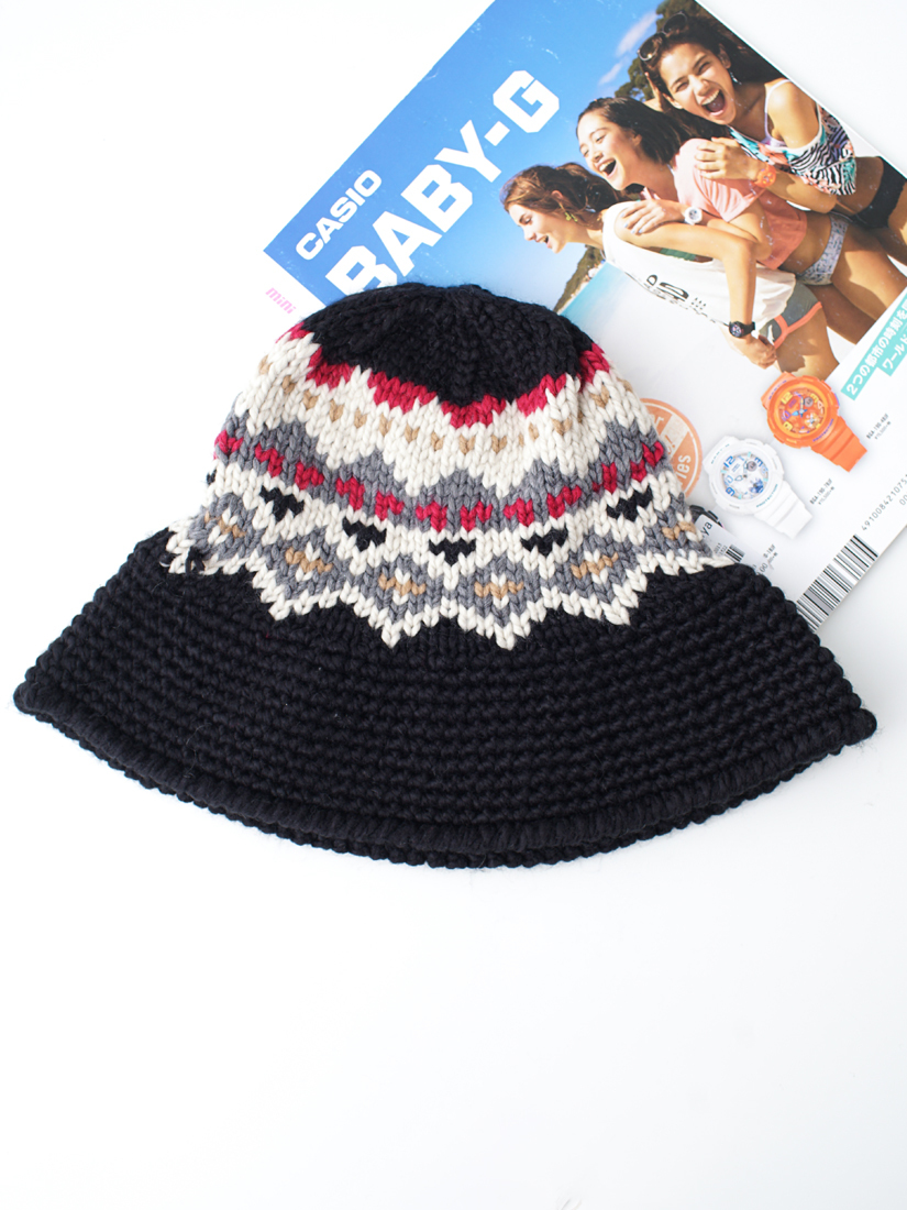 愛爾蘭北歐織紋盆帽(3色)