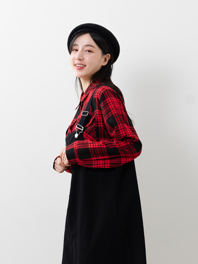 百搭蘇格蘭格紋襯衫