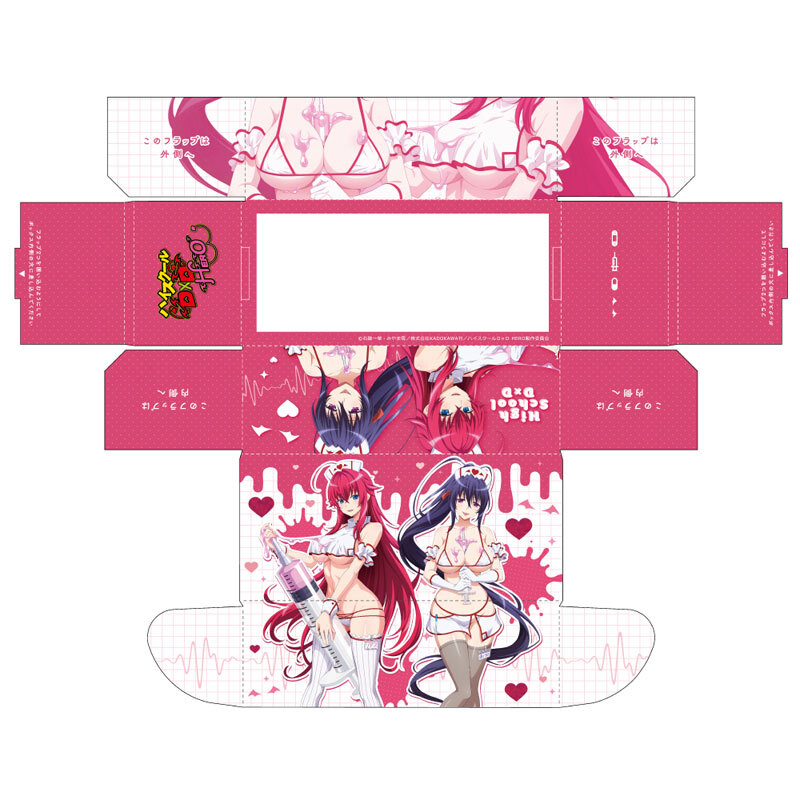 魂紙盒 ハイスクールD×D HERO ストレージボックス(リアス・グレモリー＆姫島朱乃/白ナース)