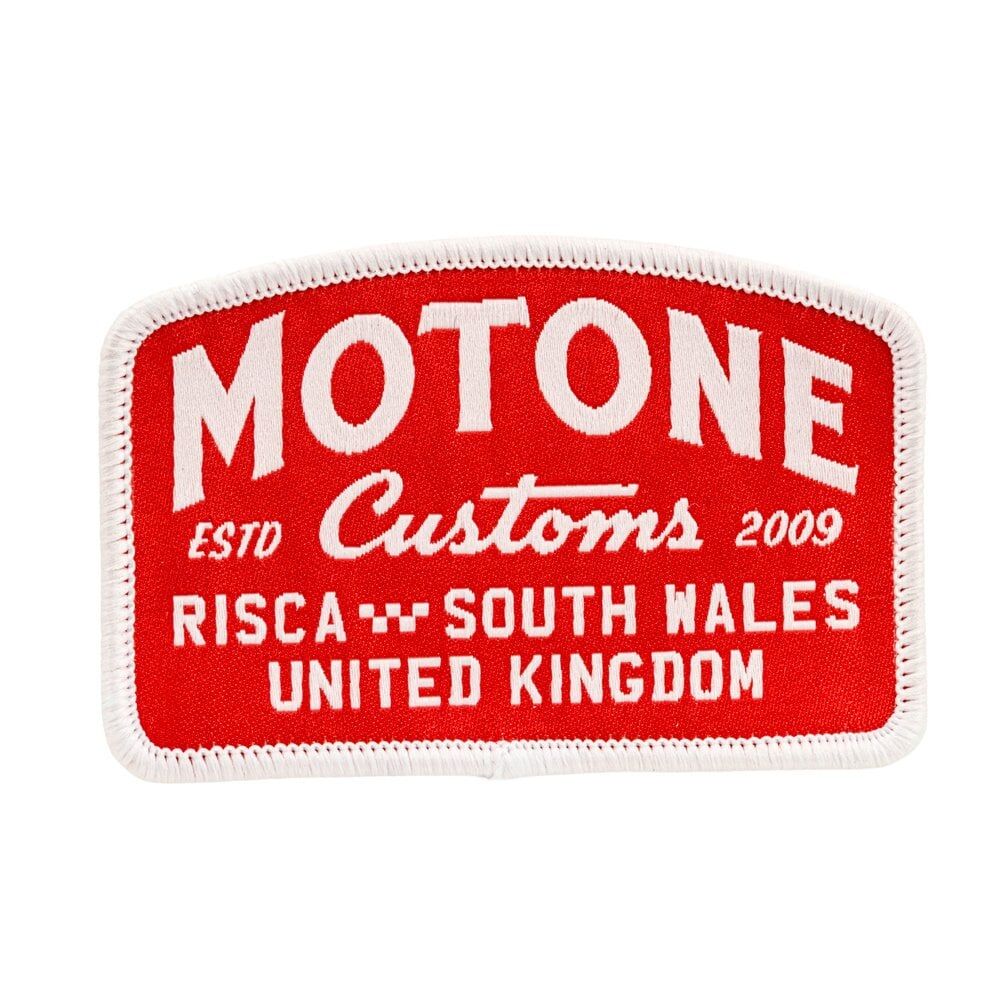 Motone ANGRY ARCH Woven Sew-On Patch