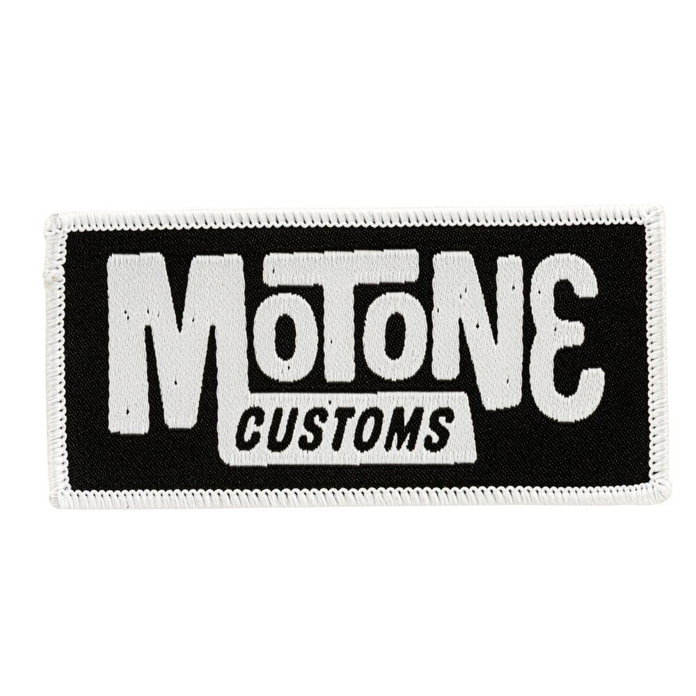 Motone BLOCKLOGO Woven Sew-On Patch