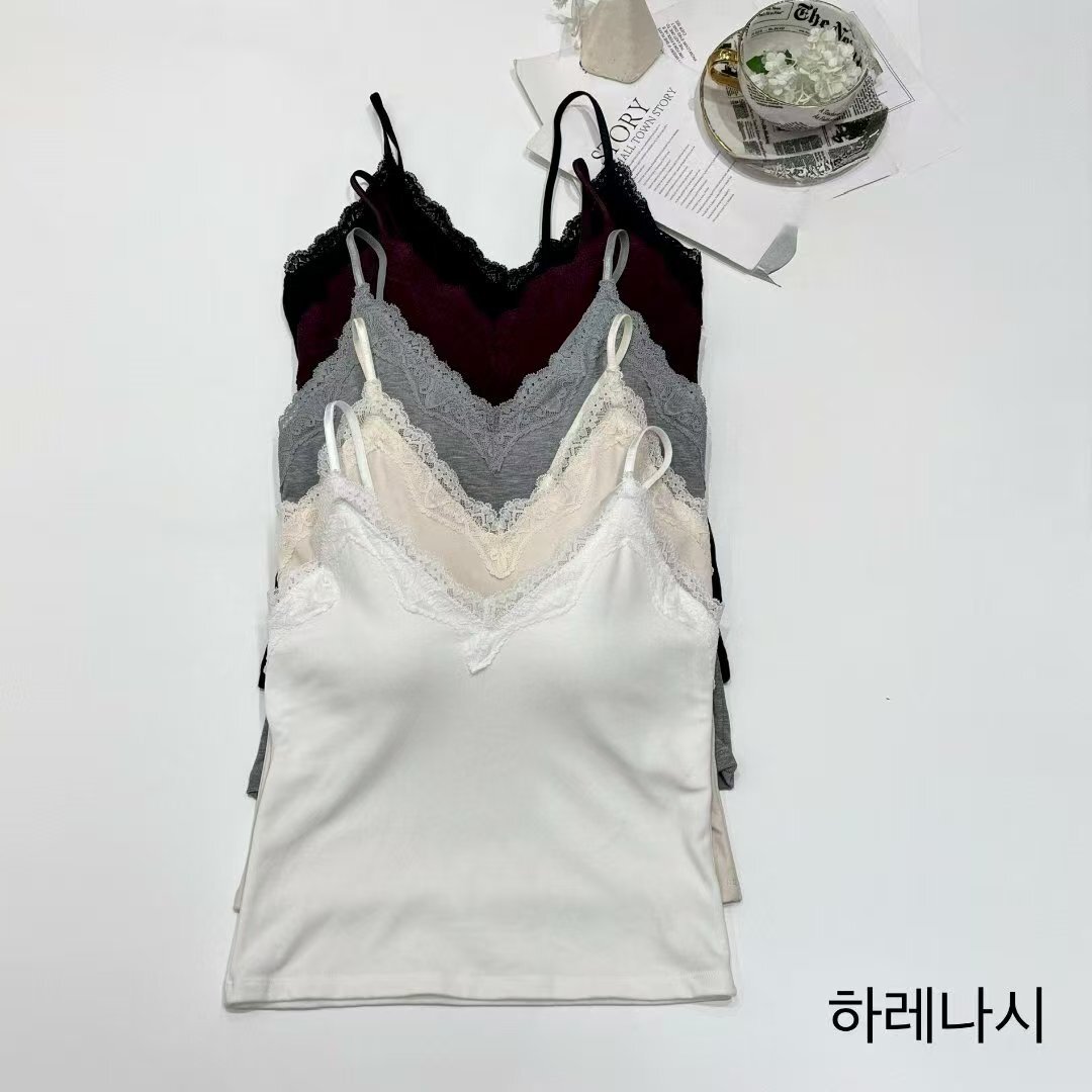 FL5568 小性感蕾絲吊帶背心 *特價* (優惠碼同充值購物金不適用)