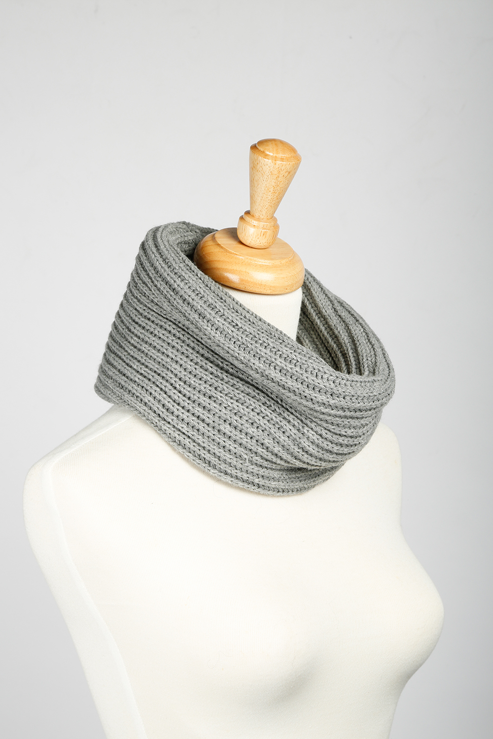 義大利素色小圍脖