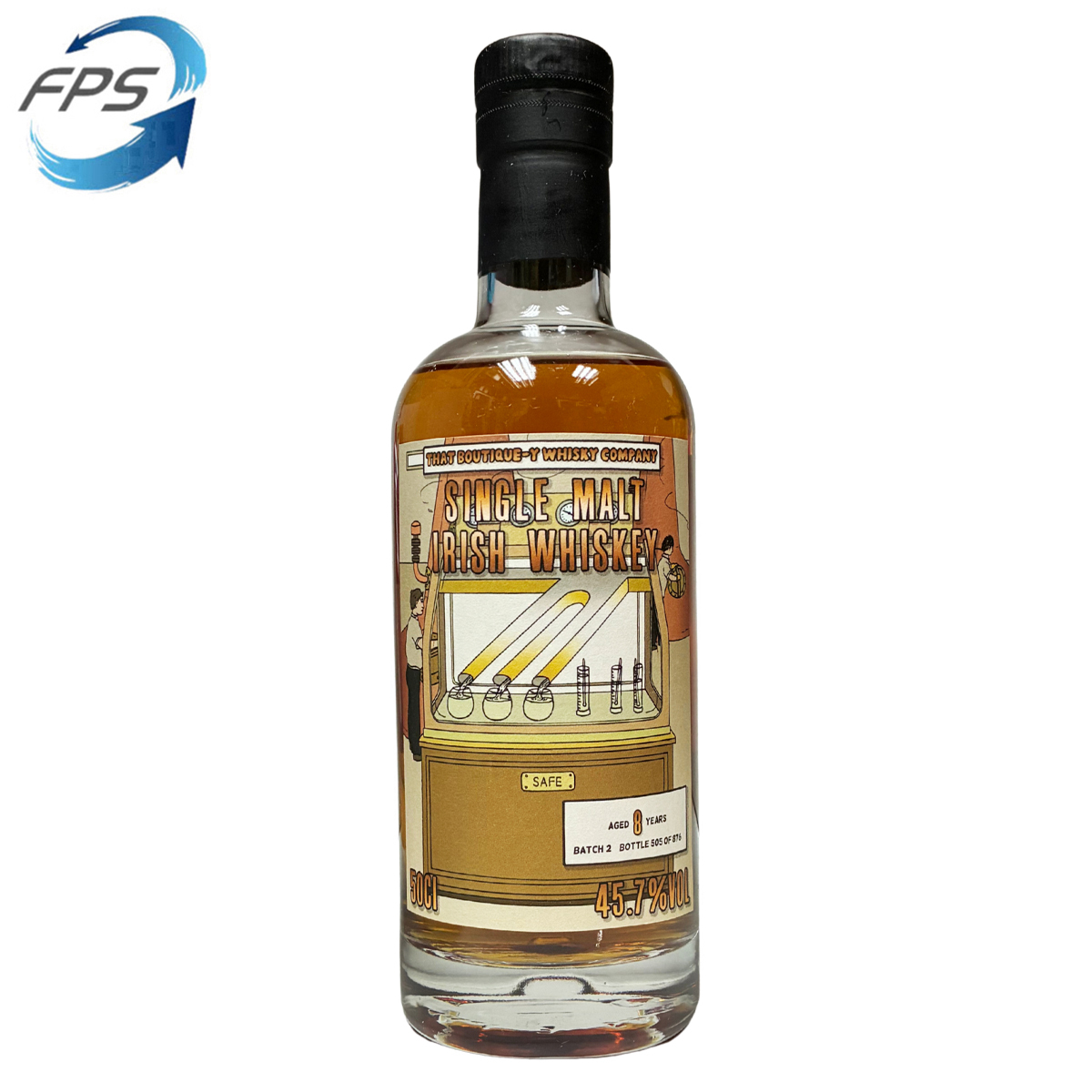 TBWC 8 Years Old Single Malt Irish Whisky Batch 2 45.7% 500ml
