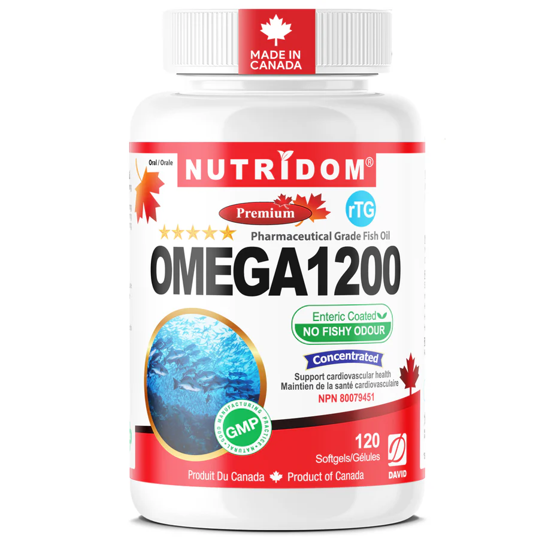 C12 NUTRIDOM 至尊級 OMEGA 1200mg (120粒裝)