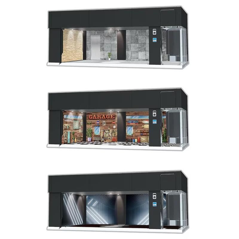 《 TAKARA TOMY 》 TOMICA電動車庫-黑(無附車)